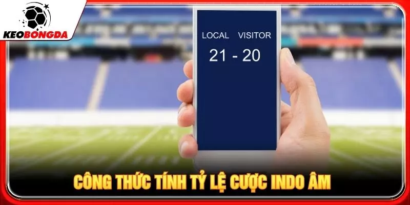CÔng thức tính tỷ lệ cược indo âm